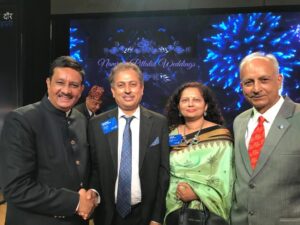 Dr. Mahesh Kotbagi with Rotary leaders