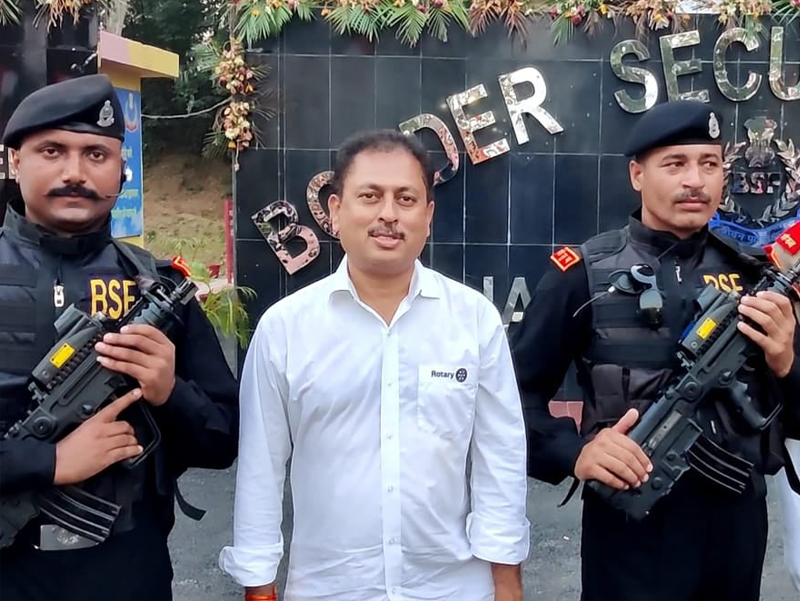Dr. Mahesh Kotbagi at Border Security